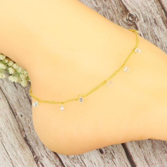 Dainty Anklet for Women – Elegant Everyday Jewelry & Perfect Gift | MLCRC1001 - Picture 2 of 10